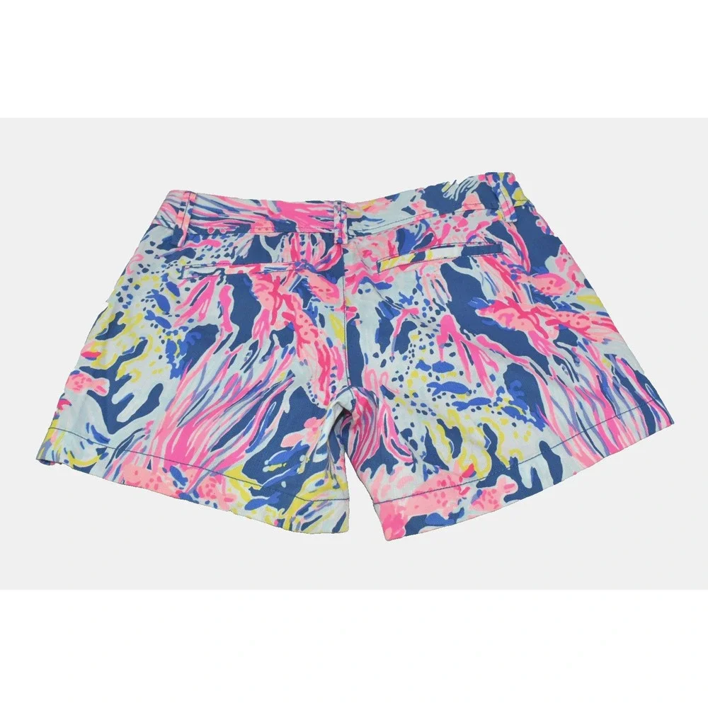 Lilly Pulitzer Callahan Women Shorts Size 4 Colorful Casual Short
